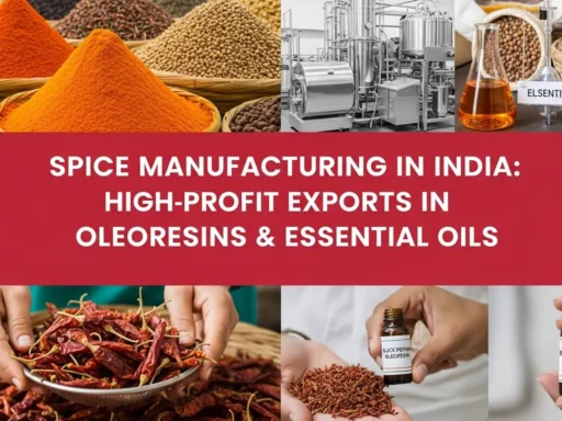 Spice Manufacturing and Exports in India