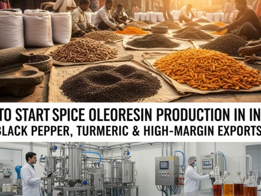 Spice Oleoresin Manufacturing in India