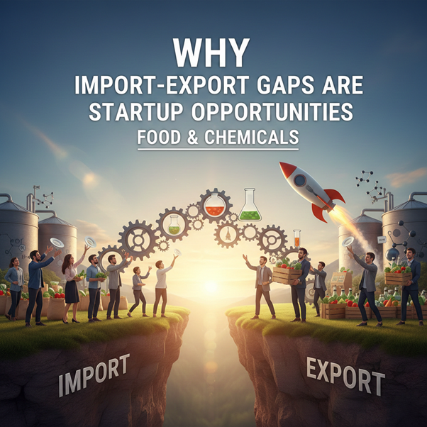Top food and chemical products driving India import export growth