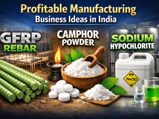 GFRP rebar manufacturing process in India