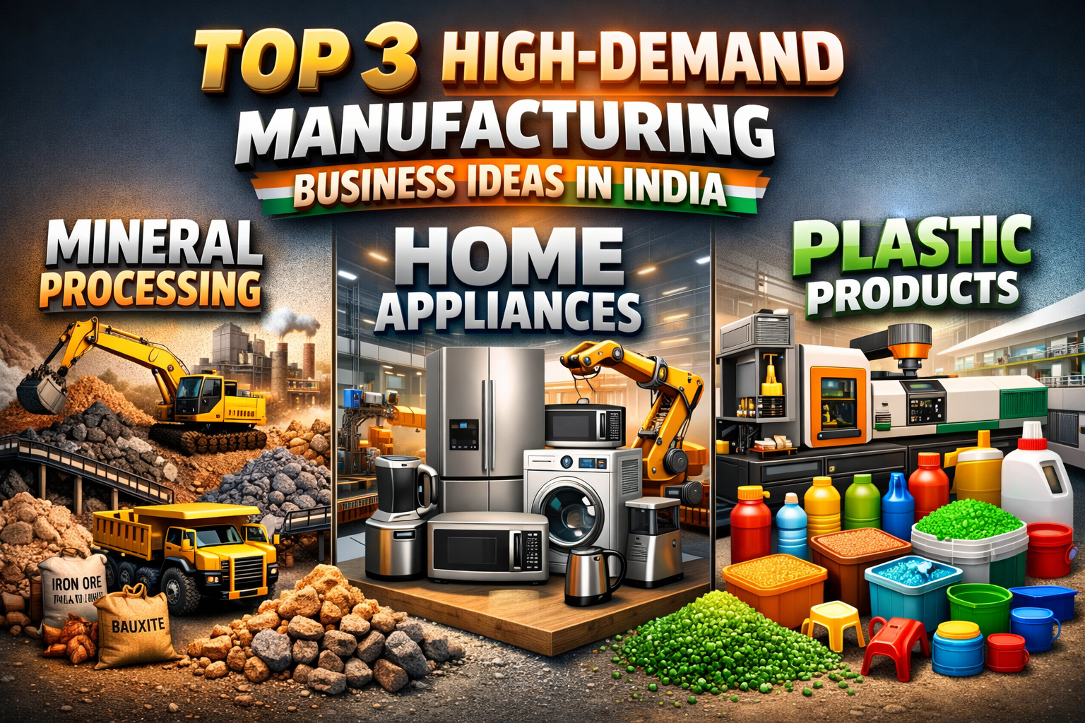 Iron ore manufacturing business in India