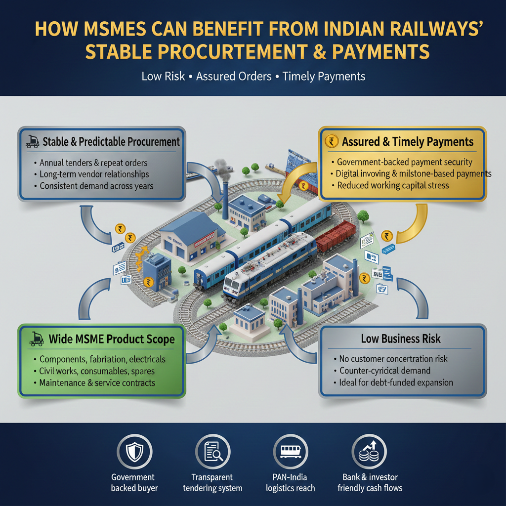 MSMEs Indian Railways opportunities in freight operations