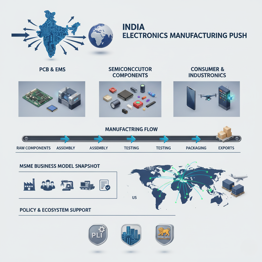 electronics manufacturing business in India factory