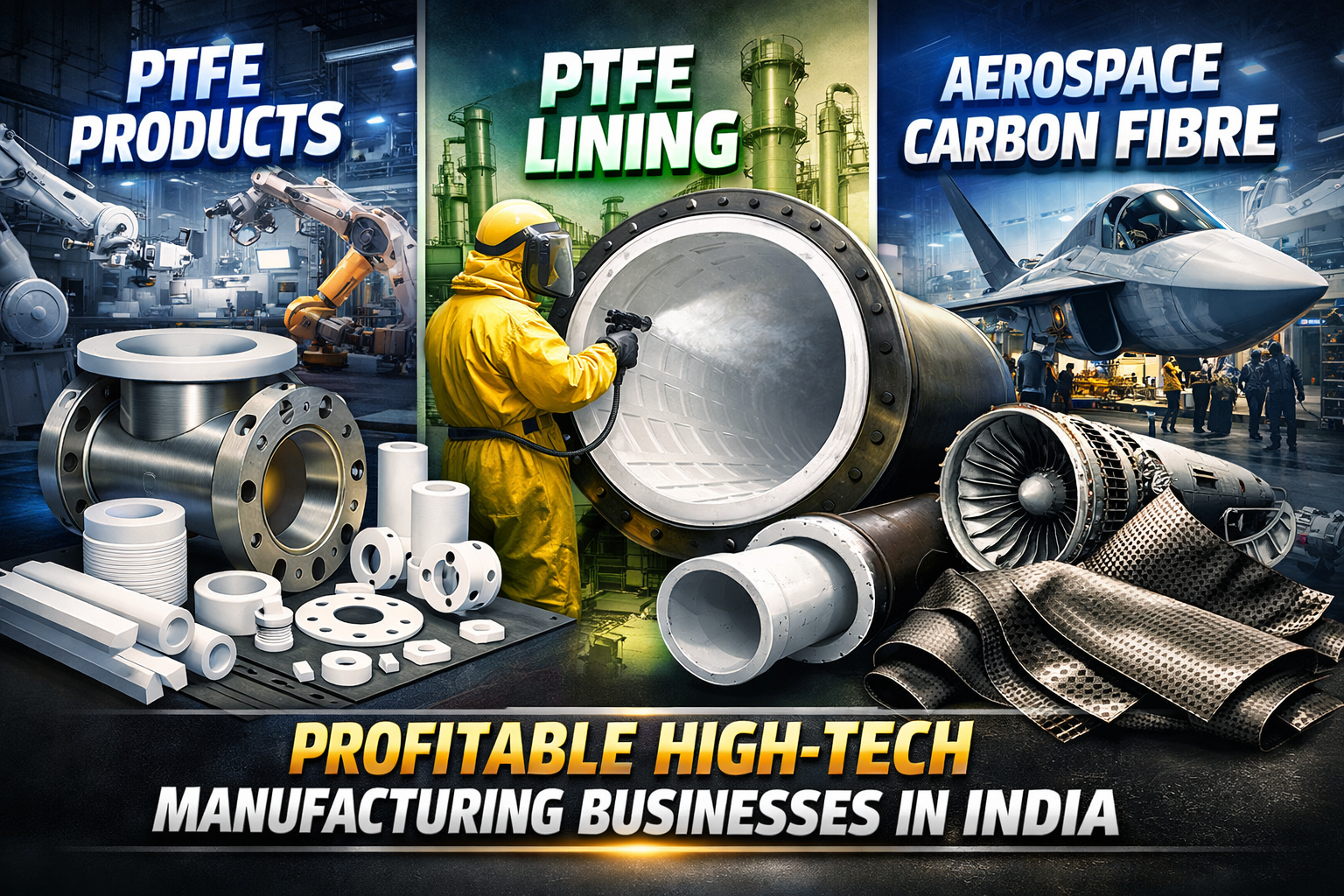 ptfe gaskets rods sheets manufacturing in india