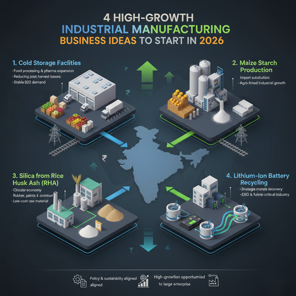 Industrial manufacturing ideas 2026 for high-growth businesses