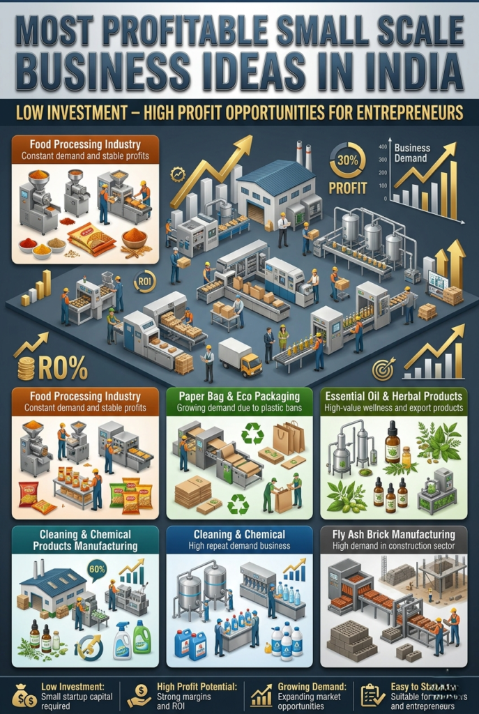 Profitable Small Scale Business Ideas