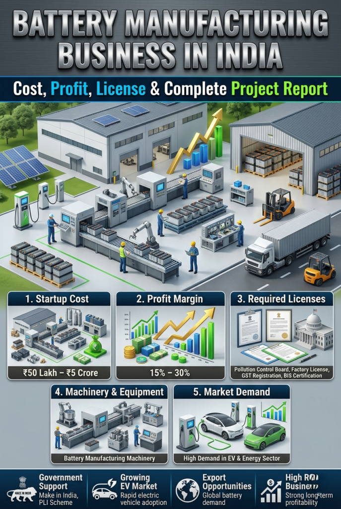 Battery Manufacturing Business