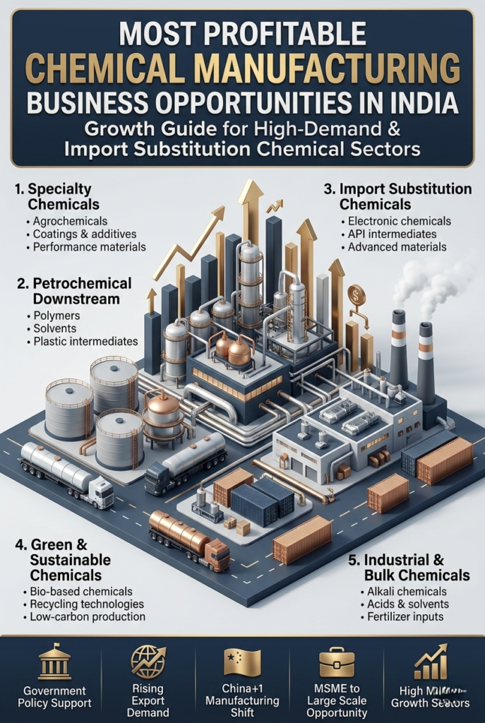 “Chemical industry opportunities in India for entrepreneurs”