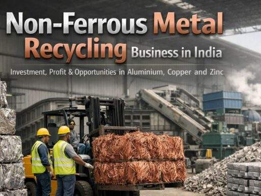 non ferrous recycling business plant in India aluminium copper recycling process