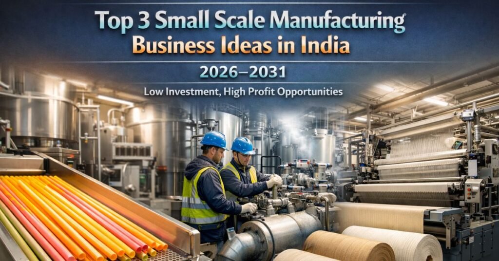 Small Manufacturing Business Ideas in India – Low Investment