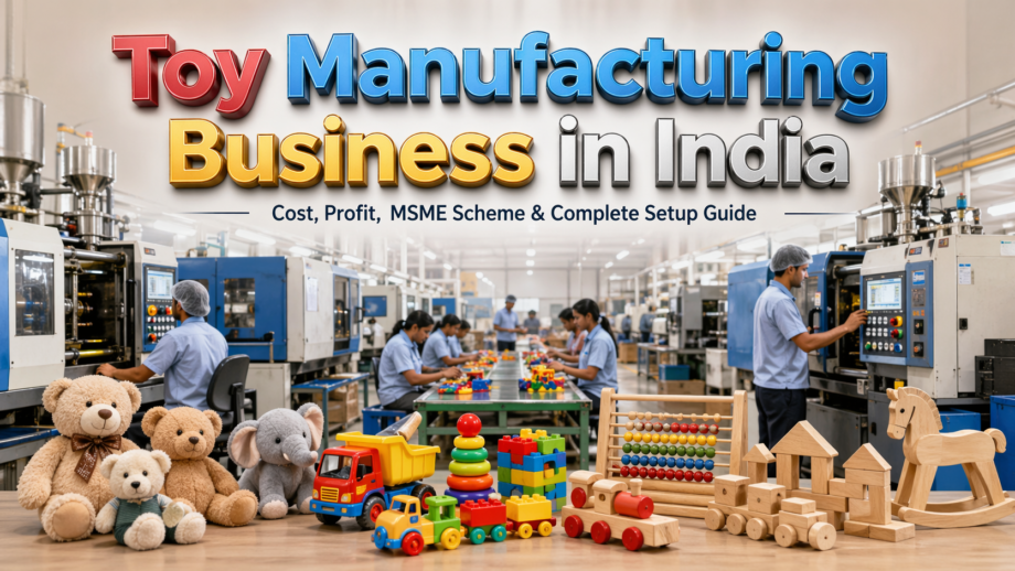 Toy Manufacturing Business in India