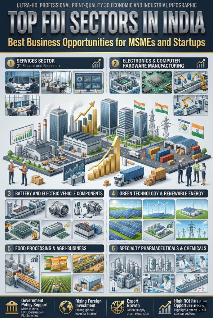 FDI opportunities in India