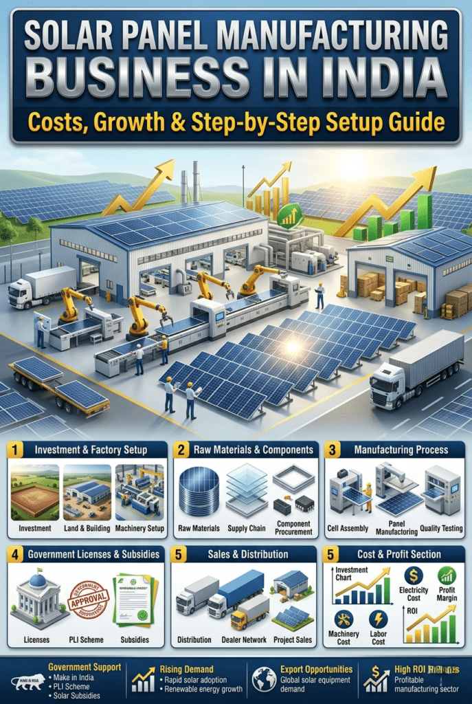 Solar Panel Manufacturing Business