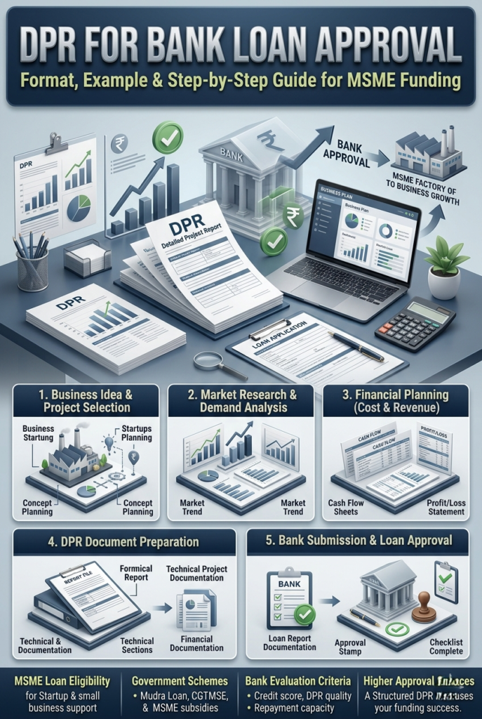 DPR for Bank Loan India