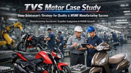 TVS Motor manufacturing plant assembly line in India