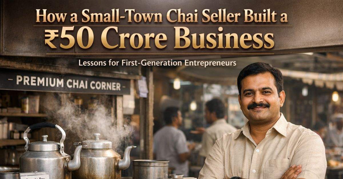 small town business ideas India chai seller success story