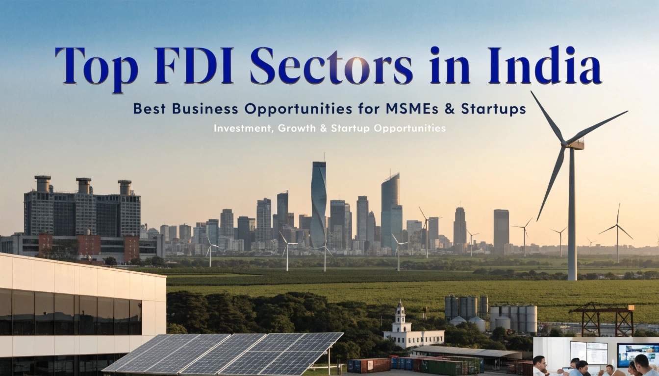 FDI opportunities in India for MSMEs and startups