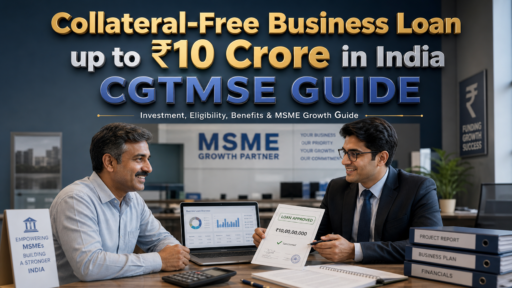 Collateral-free business loan up to ₹10 crore under CGTMSE scheme in India
