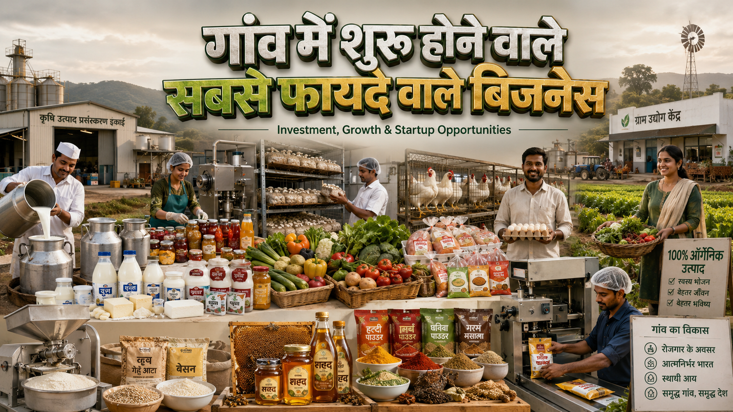 गांव में बिजनेस आइडिया