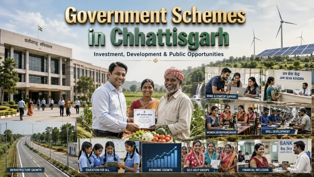 Government schemes in Chhattisgarh 