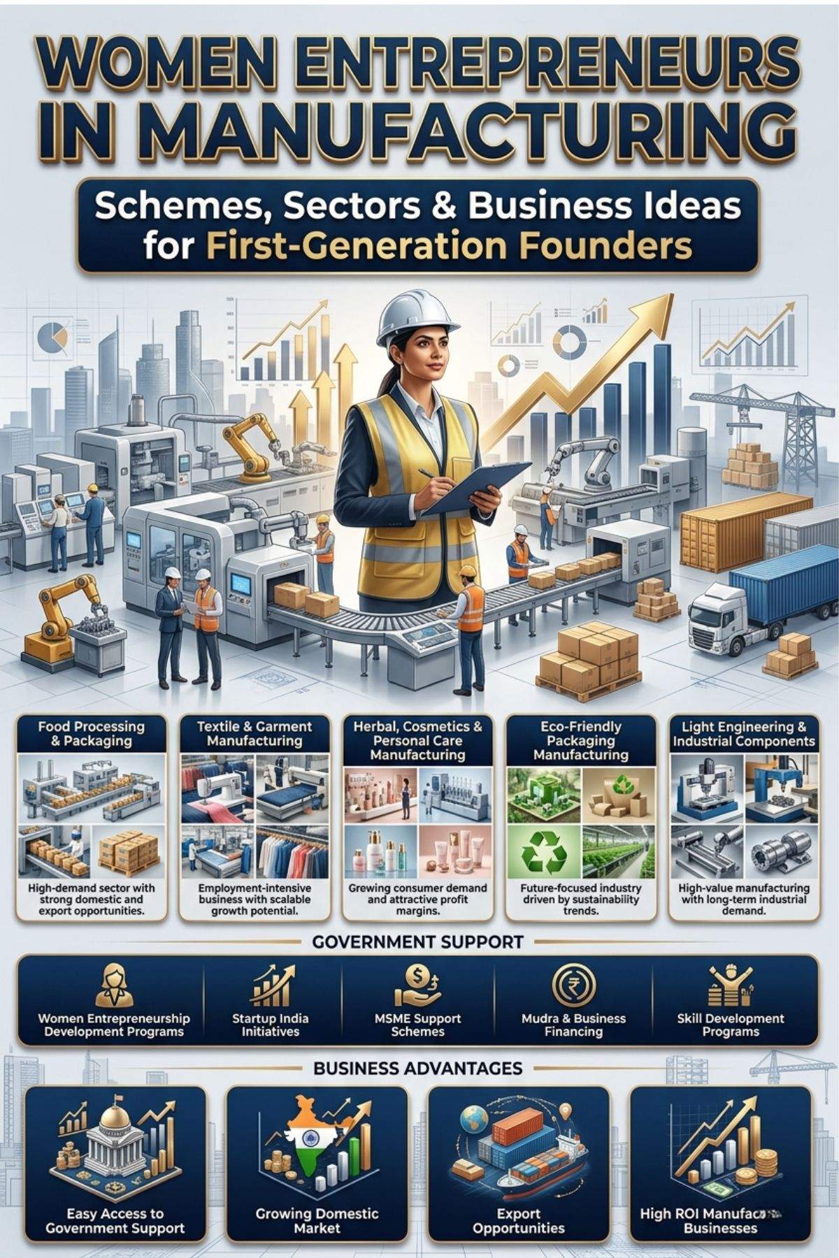 Women Entrepreneurs in Manufacturing India: Growth Guide