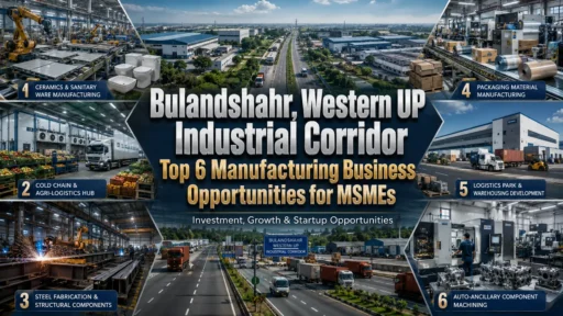 Bulandshahr Industrial Corridor manufacturing business opportunities for MSMEs