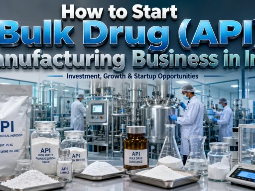 Bulk Drug API Manufacturing Business in India