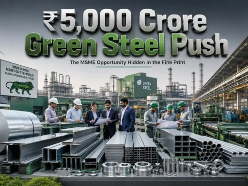 Green Steel Business Opportunities in India: Government Push