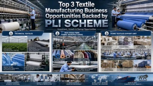 Textile Manufacturing Business in India | Top 3 Profitable Ideas