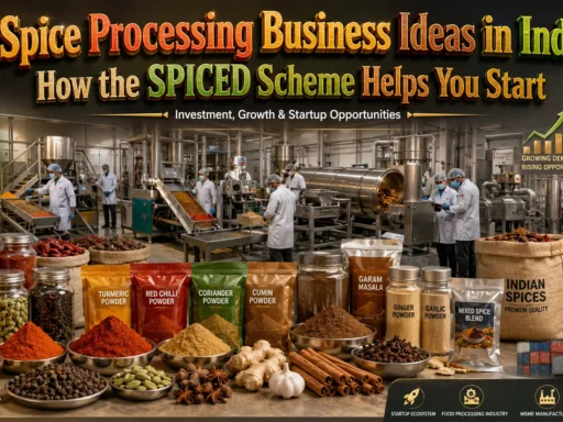 SPICED Scheme for Spice Processing Business in India