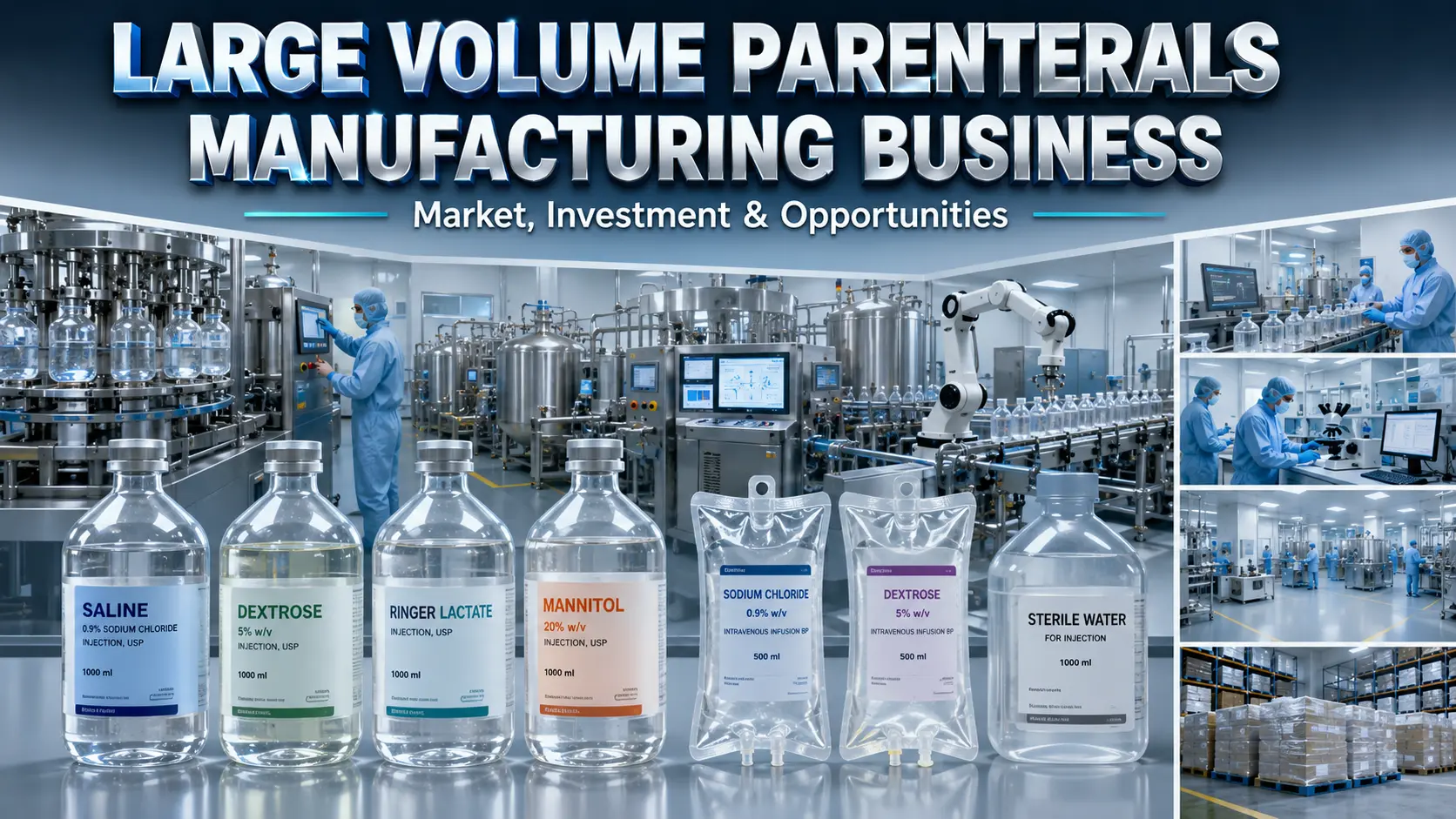 Large Volume Parenterals Manufacturing Business