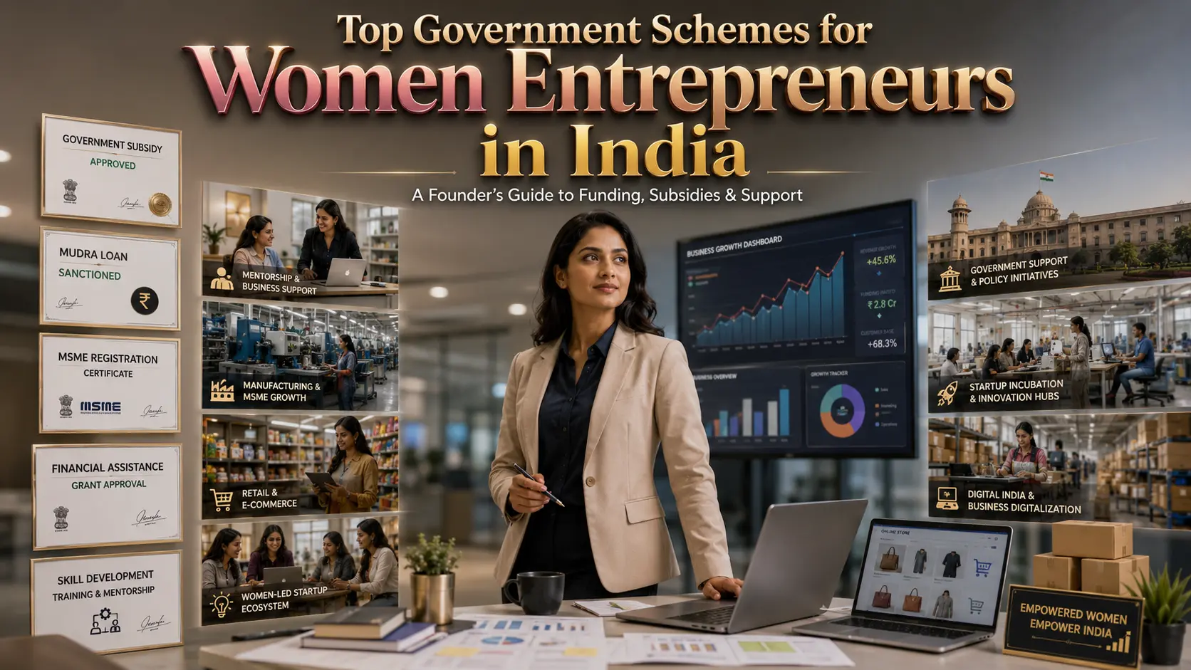 Government Schemes for Women Entrepreneurs in India