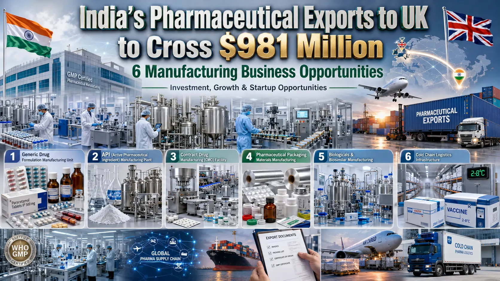 India UK FTA Pharma Manufacturing Opportunities