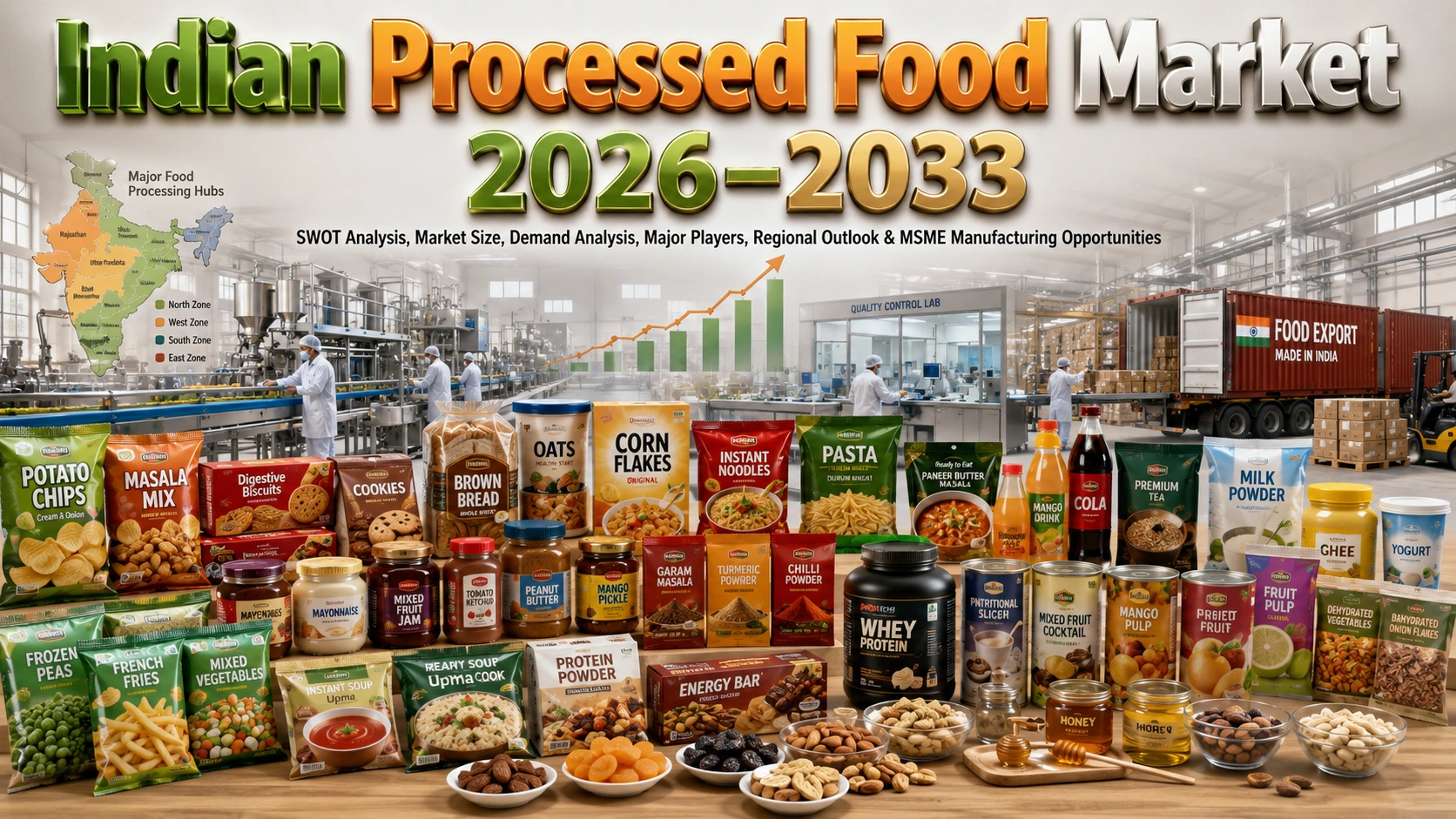 Indian Processed Food Market 2026-2033: MSME Opportunities