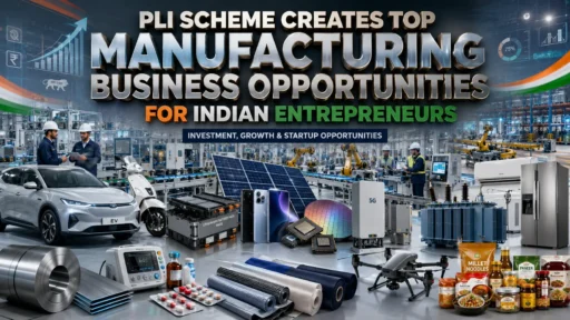 PLI Scheme Manufacturing Business Opportunities in India