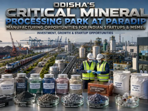 Odisha's Paradip Critical Mineral Park: 6 Business Opportunities