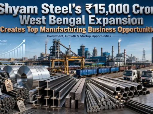 Shyam Steel West Bengal Expansion: 6 Manufacturing Business