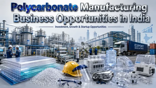Polycarbonate Manufacturing Business Opportunities in India