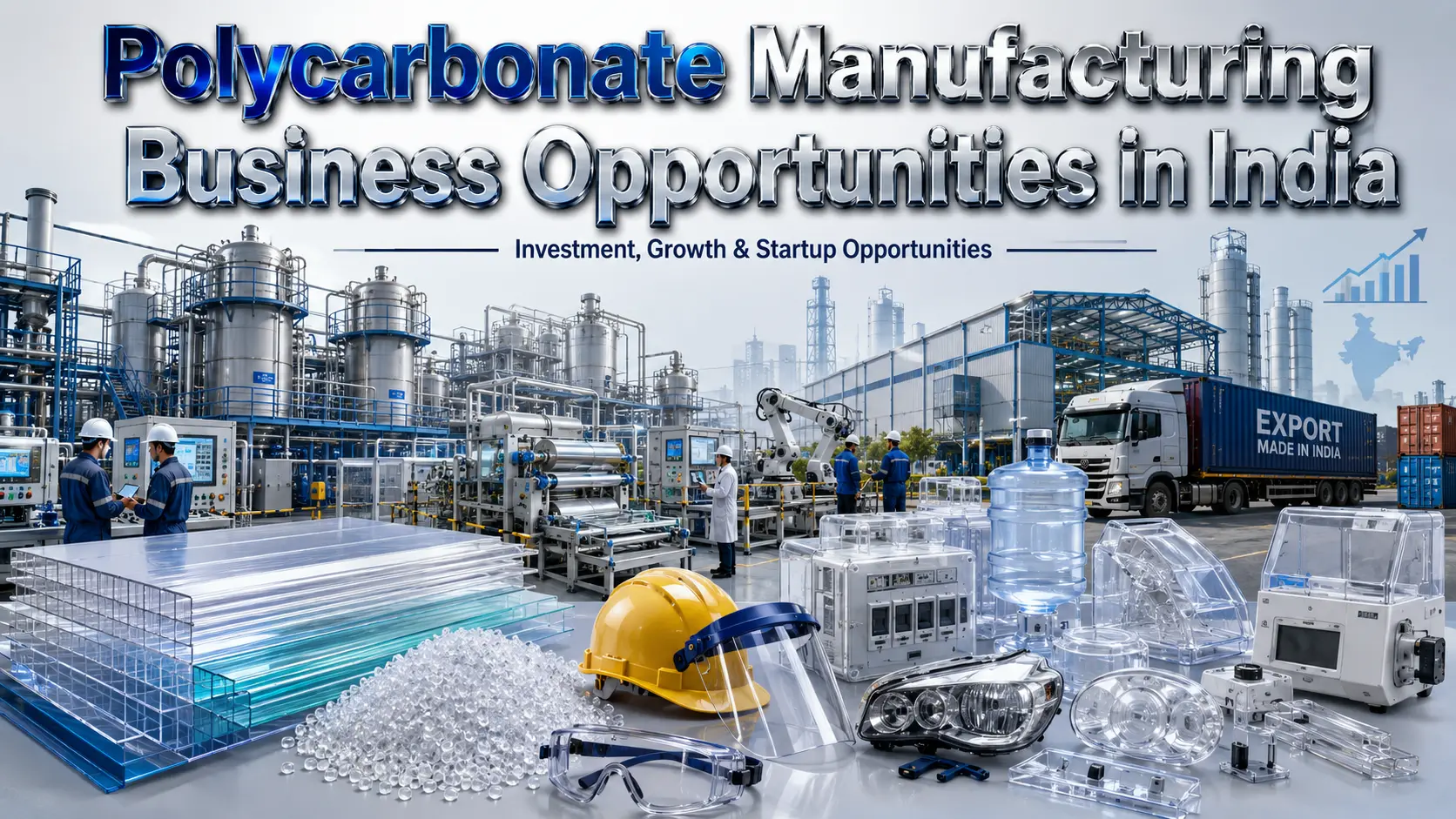 Polycarbonate Manufacturing Business Opportunities in India