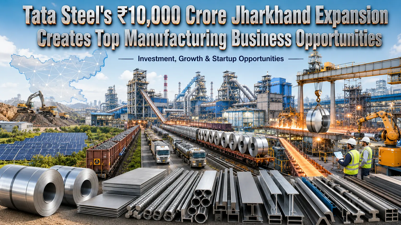 Tata Steel Jharkhand Expansion: 6 Manufacturing Business