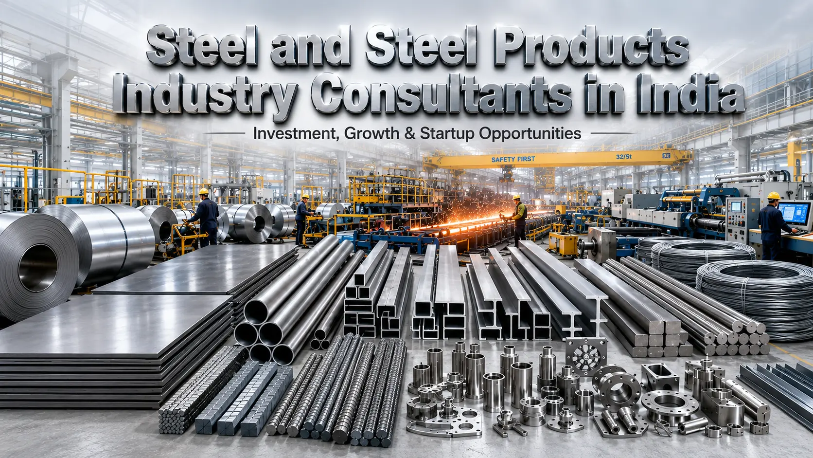 Steel and Steel Products Industry Consultants in India