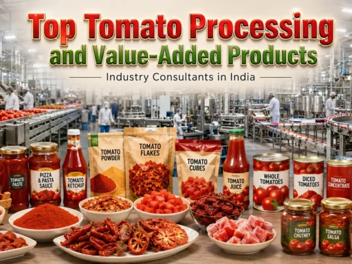 Tomato processing industry consultants in India