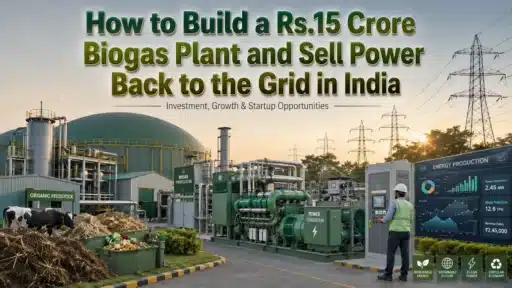 Biogas Plant in India: How to Build a ₹15 Crore Project