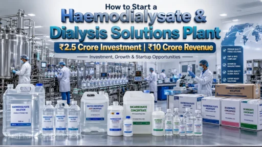 Dialysis Concentrate Manufacturing Plant in India: Project Report