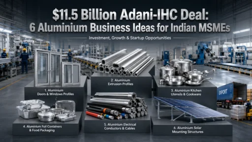 Aluminium Business Ideas for Indian MSMEs After the Adani-IHC $11.5 Billion Project