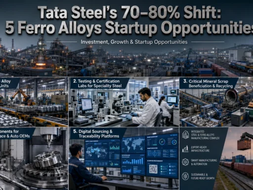 Tata Steel Ferro Alloys Startup Opportunities: 5 Business Ideas