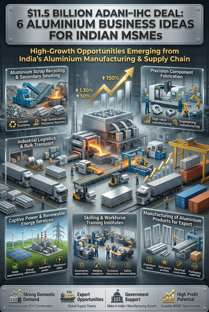 Aluminium Business Ideas for Indian MSMEs: 6 Opportunities