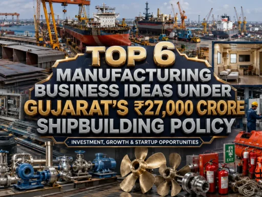 Gujarat Shipbuilding Policy 2026 marine manufacturing opportunities