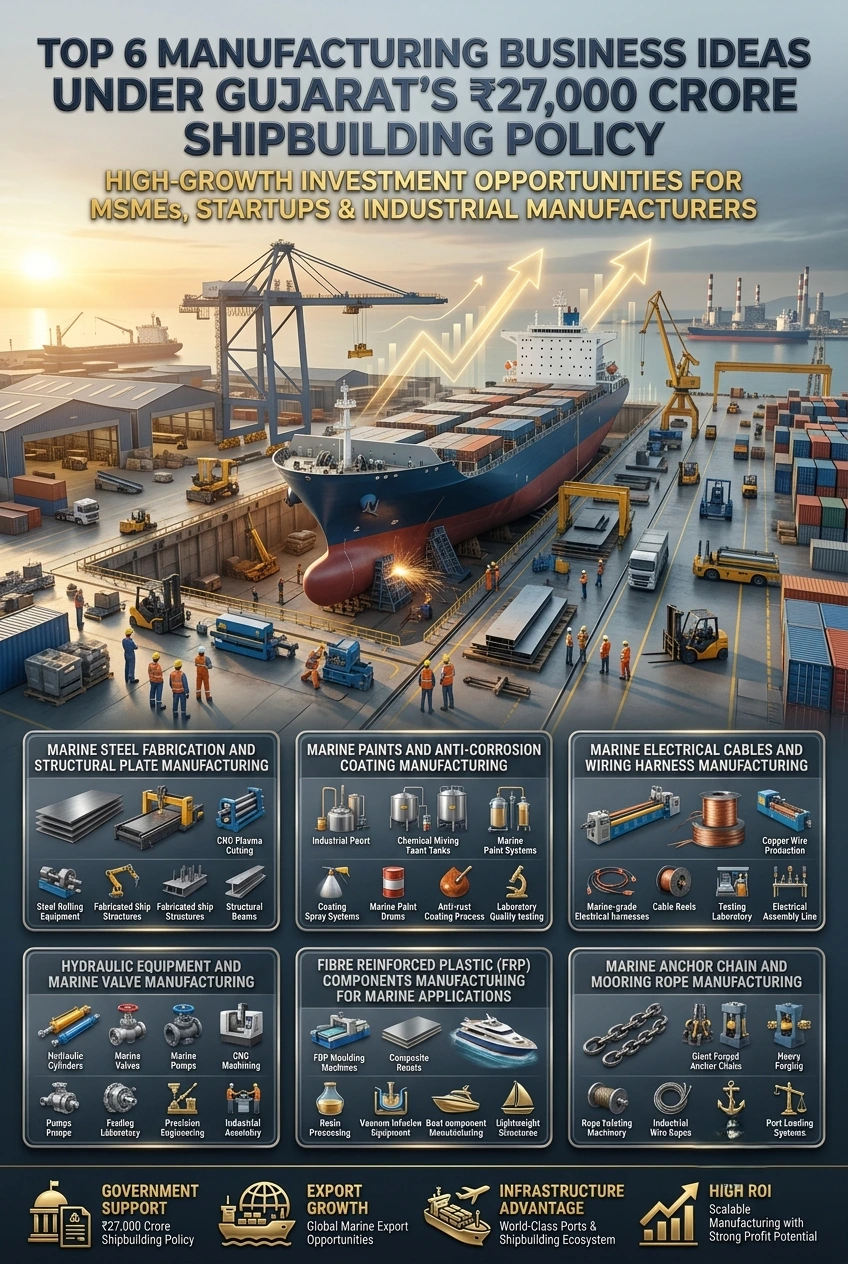 Gujarat Shipbuilding Policy 2026 marine manufacturing opportunities