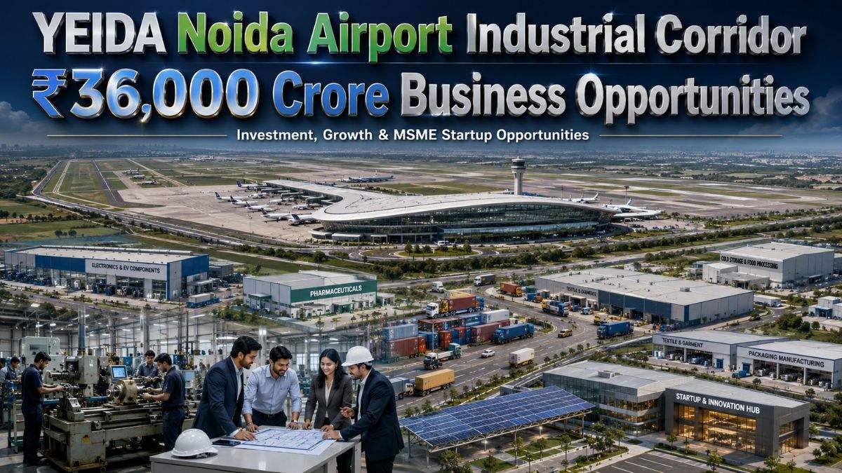 YEIDA Noida Airport Industrial Corridor: MSME Opportunities